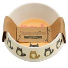 Bambusz Kompozit Macskatál, Feline Fine Macska-PAWS OFF