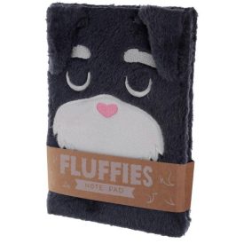 Notesz plüssborítóval, vonalas A5-Kutyacsapat