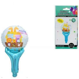 Lufi fólia állatos csörgő kisfiu 51 cm