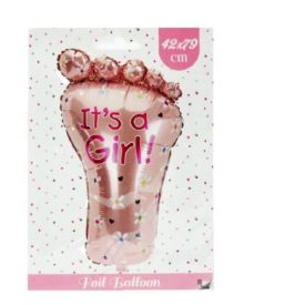 Lufi fólia baby rózsaszín láb