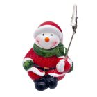 Csipeszes fényképtartó  jávorszarvas/télapó/hóember