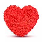 Rózsaszív - piros - 40 cm