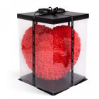 Rózsaszív - Piros - 25 cm