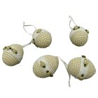 Húsvéti horgolt tojás dekoráció (bézs)