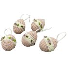 Húsvéti horgolt tojás dekoráció(mályva)