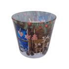 Gyertya üveg pohárban Charming Christmas