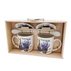 Levendula bögre szett 2 db-os