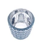 Mécsestartó ezüst színű