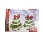 Karácsonyi só/borsszóró fenyőfa 2 részes