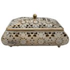 Ékszertartó doboz fém 20x11x11