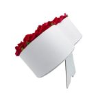 Szív alakú rózsadoboz 