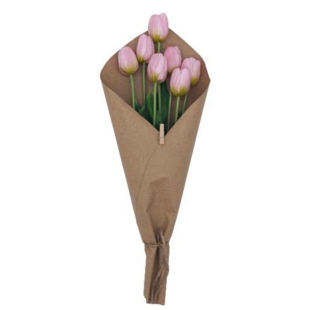 Élethű tulipán - rózsaszín  (7db)
