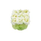 Virágos dísz 9x7x9 cm zöld