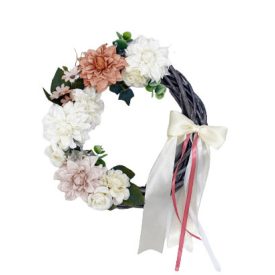 Tavaszi vessző kopogtató szürke 24 cm  (1)