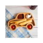 Kínálótál gyerekeknek fa autó forma 