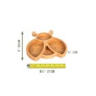 Kínálótál gyerekeknek fa katica forma 