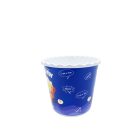 Popcorn tartó vödör műanyag 2,2 L kék