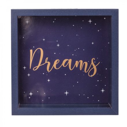 Dreams persely (az álmok megvalósítására) 20 x 20 cm