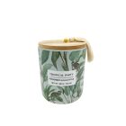 Gyertyatartó kerámia tartóban illatos Peppermint & Eucalyptus