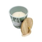 Gyertyatartó kerámia tartóban illatos Peppermint & Eucalyptus