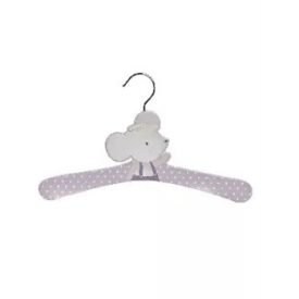 Vállfa MDF/FÉM 32x1,5x18 cm kisegér